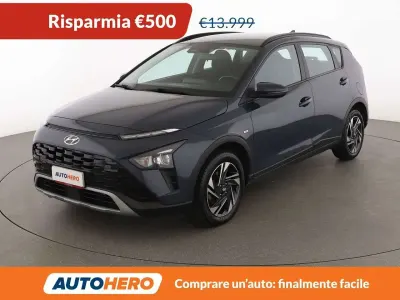 Usata Hyundai Bayon 101 CV (74 kW) 2023 Blu/azzurro SUV