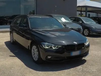 Usata BMW 318 Advantage 150 CV (110 kW) 2019 Nero Station wagon