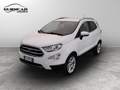 Usata Ford Ecosport 99 CV (72 kW) 2018 Bianco SUV