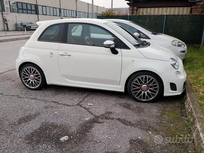 Usata Abarth 595 Turismo 160 CV (117 kW) 2016 Bianco Utilitaria