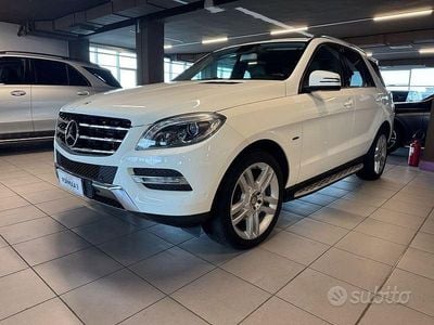 Usata Mercedes ML250 204 CV (150 kW) 2013 Bianco SUV