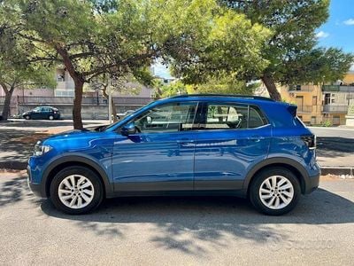 Usata VW T-Cross Style 110 CV (80 kW) 2022 Blu SUV