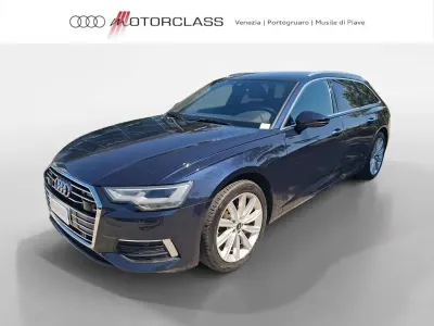 Usata Audi A6 Business 204 CV (150 kW) 2021 5u blu firmamento metallizzato Station wagon