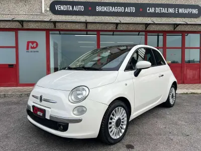 Usata Fiat 500 Pop 69 CV (50 kW) 2008 Bianco Utilitaria