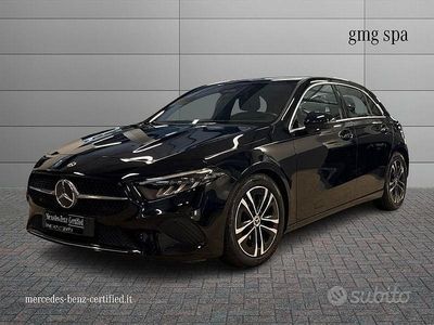 Usata Mercedes A180 Advanced 116 CV (85 kW) 2024 Nero Berlina