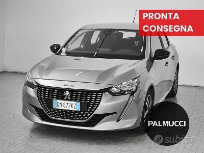 Usata Peugeot 208 Active 75 CV (55 kW) 2022 Grigio Utilitaria