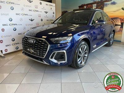 Usata Audi Q5 Sportback S-Line 163 CV (119 kW) 2021 Blu SUV