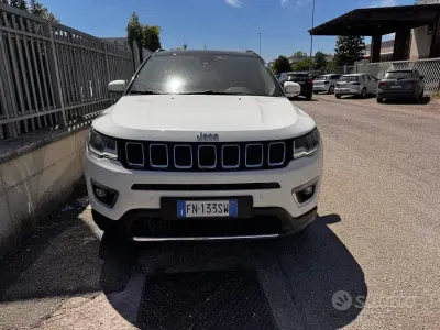 Usata Jeep Compass Limited 140 CV (102 kW) 2018 Bianco SUV