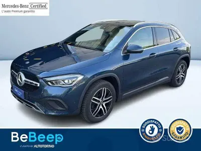 Usata Mercedes GLA250 224 CV (164 kW) 2021 Blu metallizzato SUV