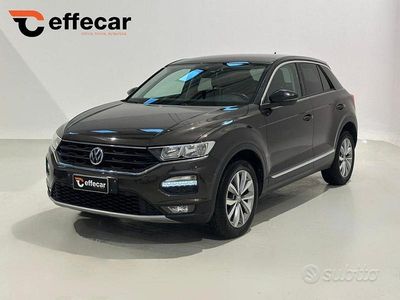 Usata VW T-Roc Style 116 CV (85 kW) 2018 Marrone SUV