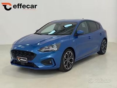Usata Ford Focus ST-Line 125 CV (91 kW) 2020 Blu Berlina