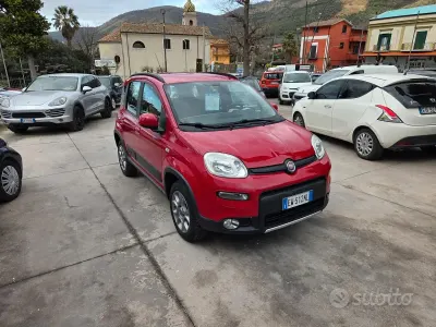 Usata Fiat Panda 4x4 S 75 CV (55 kW) 2014 Rosso Utilitaria
