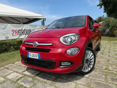 Usata Fiat 500X Lounge 95 CV (69 kW) 2016 Rosso SUV