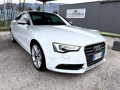 Usata Audi A5 Business Plus 176 CV (129 kW) 2013 Bianco Coupé