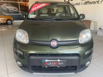 Usata Fiat Panda 4x4 Lounge 75 CV (55 kW) 2013 Verde toscana Utilitaria
