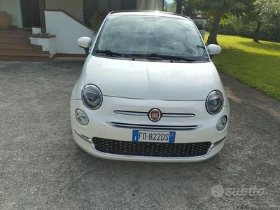 Usata Fiat 500 Lounge 95 CV (69 kW) 2016 Bianco Berlina