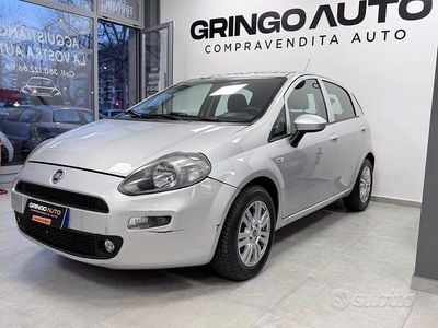 Usata Fiat Punto Lounge 75 CV (55 kW) 2015 Grigio Utilitaria