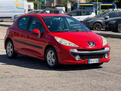 Usata Peugeot 207 75 CV (55 kW) 2009 Rosso Utilitaria