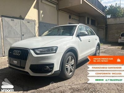 Usata Audi Q3 Advanced Plus 140 CV (102 kW) 2013 Bianco SUV