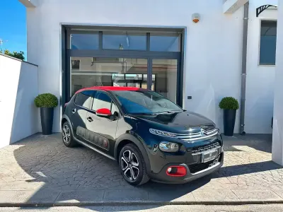 Usata Citroën C3 Shine 99 CV (72 kW) 2019 Nero Utilitaria