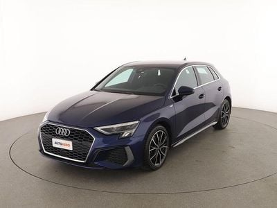 Usata Audi A3 Sportback e-tron S-Line 150 CV (110 kW) 2023 Blu Utilitaria