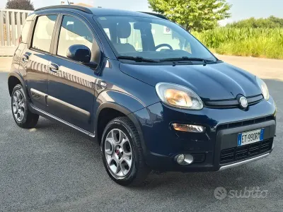 Usata Fiat Panda 4x4 75 CV (55 kW) 2014 Bluazzurro Utilitaria