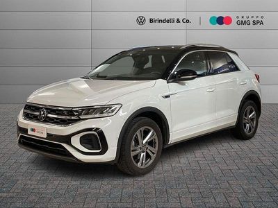 Usata VW T-Roc R-line 110 CV (80 kW) 2023 Bianco SUV