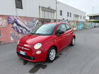 Usata Fiat 500 Lounge 86 CV (63 kW) 2011 Nero Utilitaria