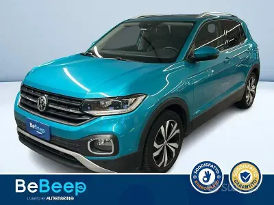 Usado VW T-Cross Advance 116 CV (85 kW) 2019 Verde SUV