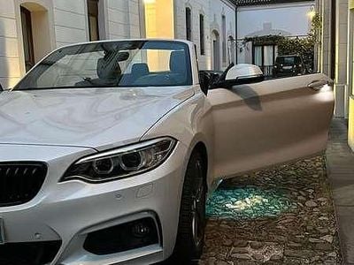 Usata BMW 218 M Sport 150 CV (110 kW) 2017 Bianco Cabrio
