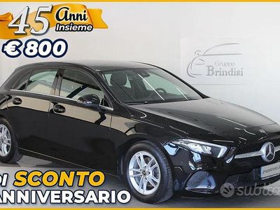 Usata Mercedes A180 Business 116 CV (85 kW) 2019 Nero Berlina