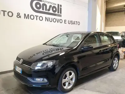 Usata VW Polo Trendline 60 CV (44 kW) 2016 Nero Berlina
