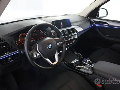 Usata BMW X3 Advantage 190 CV (139 kW) 2021 Nero SUV