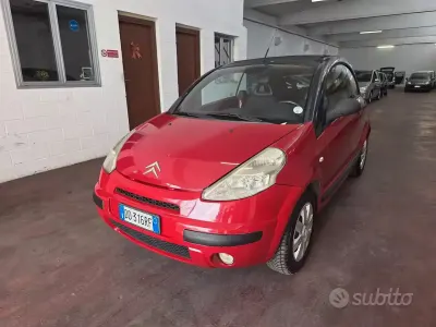 Usata Citroën C3 Pluriel Exclusive 73 CV (53 kW) 2006 Rosso Cabrio