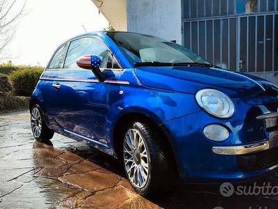 Usata Fiat 500 69 CV (50 kW) 2012 Blu Utilitaria
