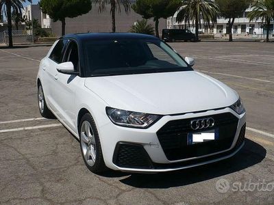 Usata Audi A1 Sportback Advanced 116 CV (85 kW) 2020 Bianco Utilitaria