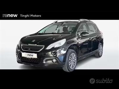 Usata Peugeot 2008 Active 99 CV (72 kW) 2016 Nero SUV
