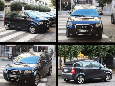 Usata Audi A2 S-Line 75 CV (55 kW) 2002 Nero Utilitaria
