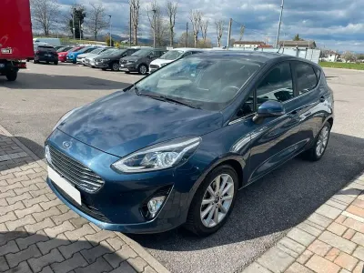 Second-hand Ford Fiesta Titanium S 101 CP (74 kW) 2020 Albastru Hatchback