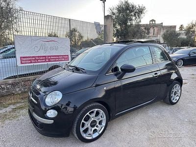 Begagnad Fiat 500 Sport 95 HK (69 kW) 2011 Svart Sedan