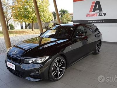 Usata BMW 320e M Sport 190 CV (139 kW) 2021 Nero Station wagon