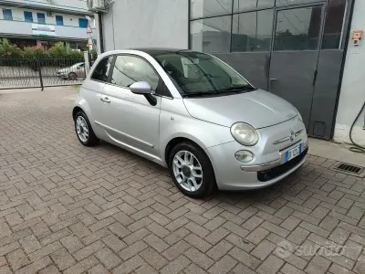Usata Fiat 500 Sport 69 CV (50 kW) 2009 Grigio Cabrio