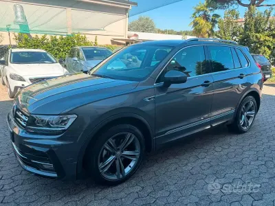 Usata VW Tiguan Sportline 125 CV (91 kW) 2018 Grigio SUV