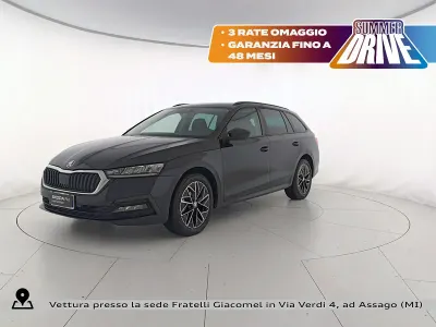 Usata Skoda Octavia Executive 116 CV (85 kW) 2022 1z nero tulipano perlato Station wagon