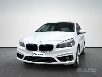 Usata BMW 216 Active Tourer Advantage 116 CV (85 kW) 2018 Bianco Monovolume