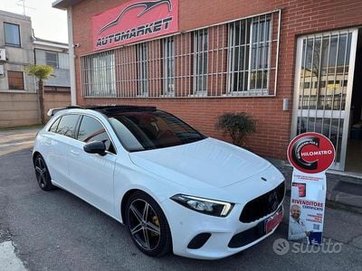 Usata Mercedes A180 AMG 116 CV (85 kW) 2018 Bianco Berlina