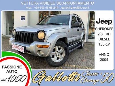 Usata Jeep Cherokee 150 CV (110 kW) 2004 Argento SUV