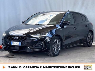 Usata Ford Focus ST-Line X 125 CV (91 kW) 2022 Nero Berlina