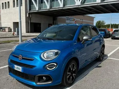 Begagnad Fiat 500X Sport 95 HK (69 kW) 2022 Blå SUV