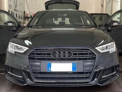 Usata Audi A3 Black Edition 150 CV (110 kW) 2020 Nero Berlina